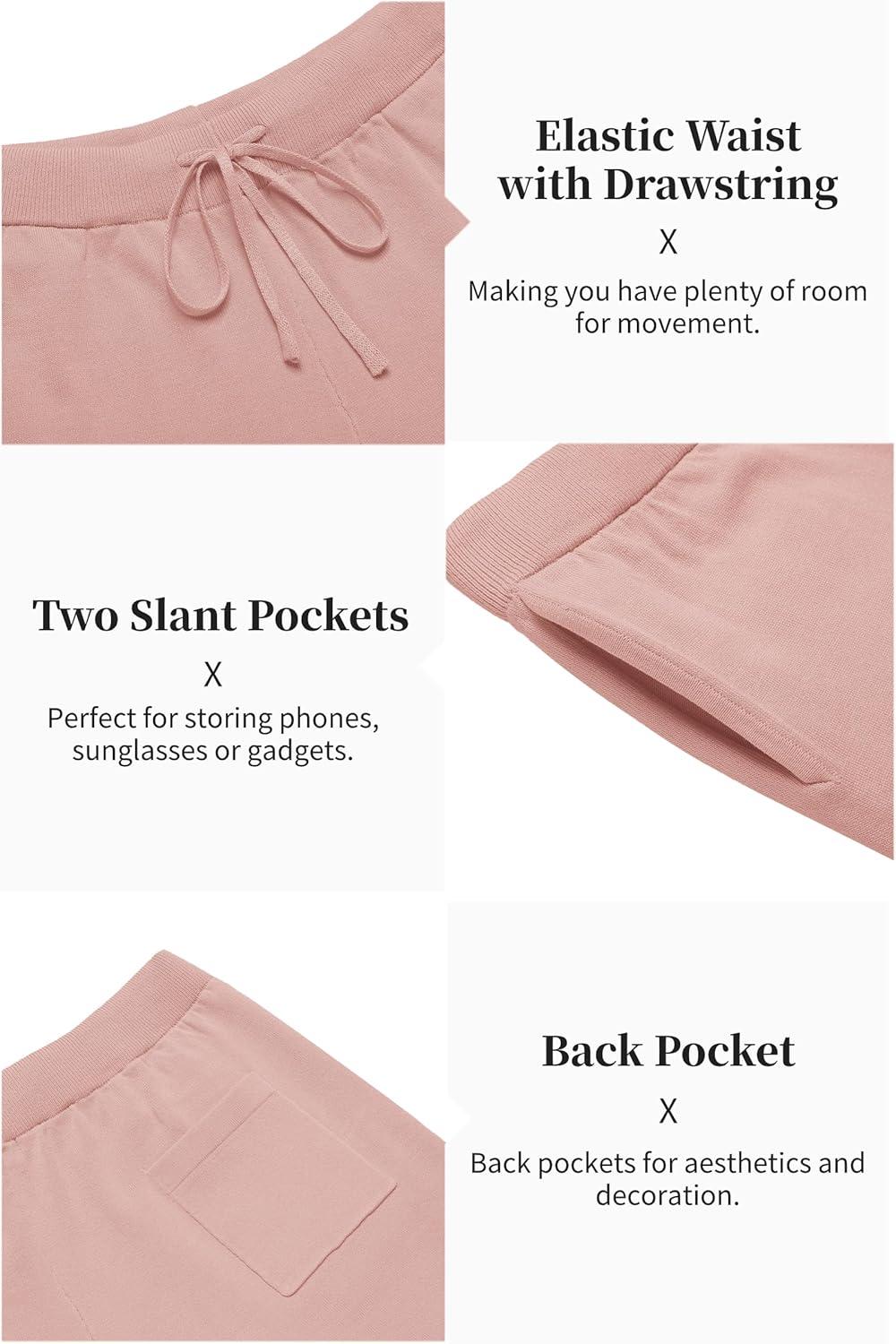 imageCOOFANDY Mens 2 Piece Outfit Vintage Short Sleeve Button Down Knit Polo Shirts Casual Beach Shorts SetsPink