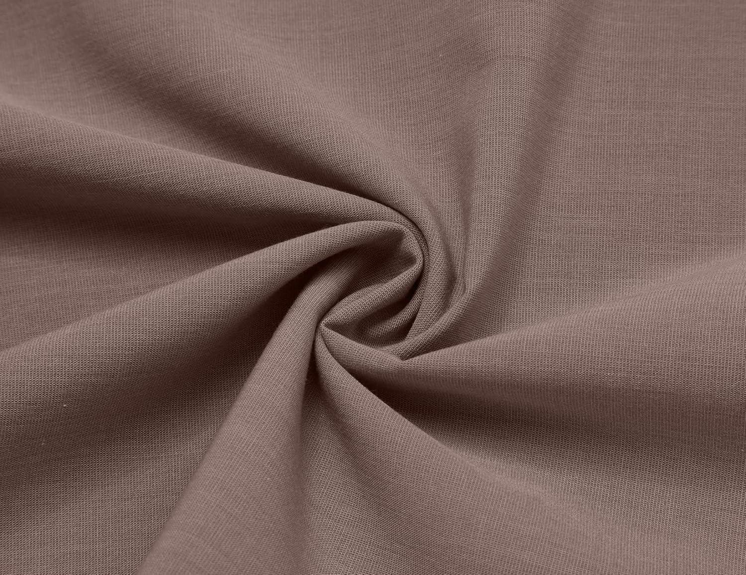 imageCOOFANDY Mens Button Down Shirt Casual Untucked Shirts Long Sleeve Dress Shirt with PocketBrown