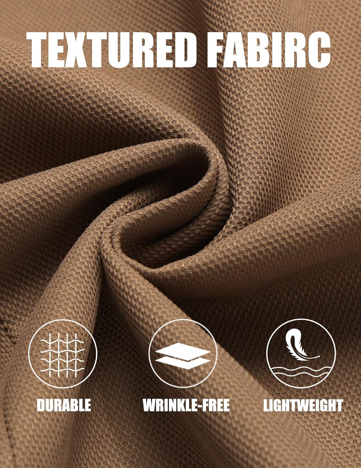 imageCOOFANDY Mens Casual Blazer Slim Fit Lightweight Sport Coat Two Button Suit JacketBrown