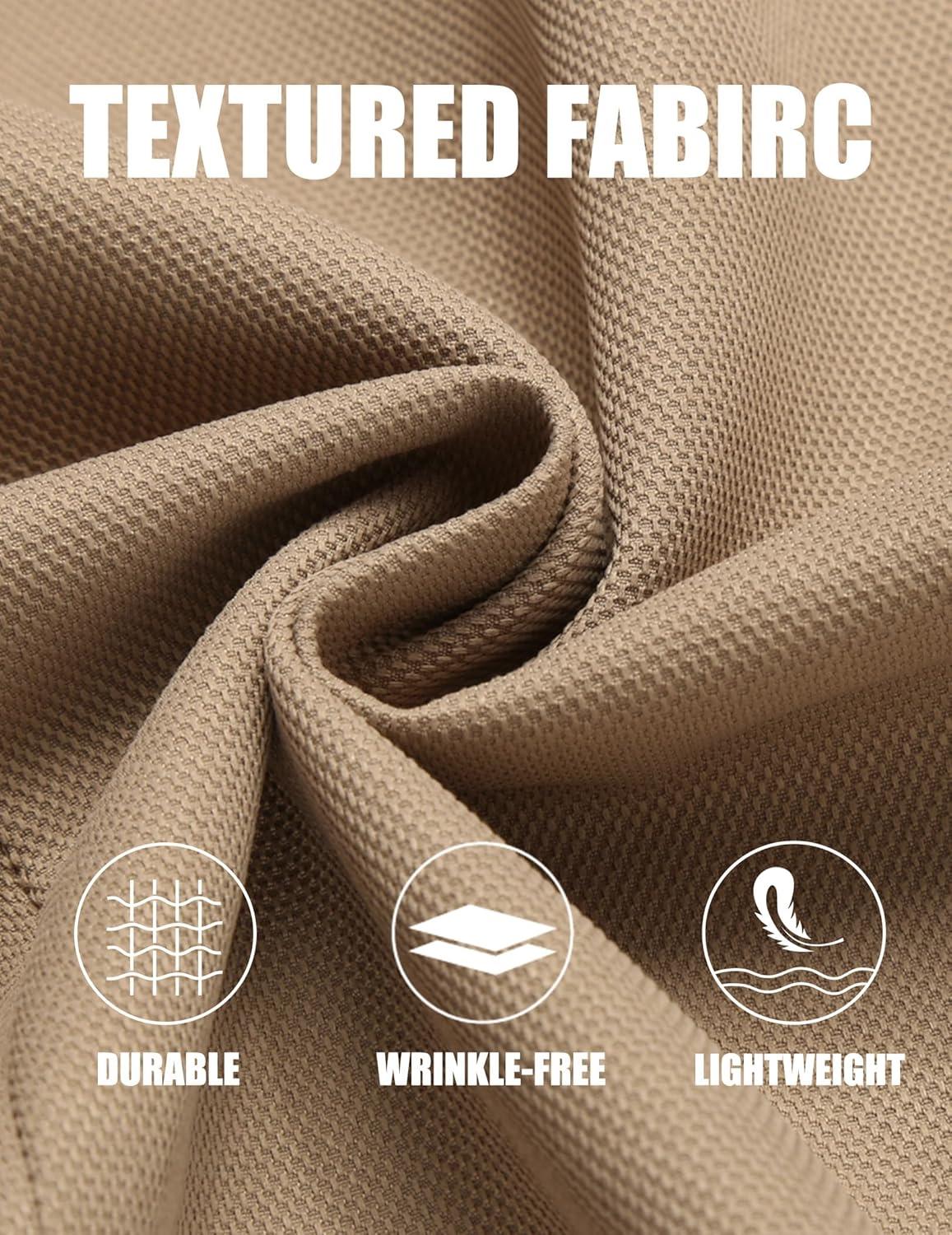 imageCOOFANDY Mens Casual Blazer Slim Fit Lightweight Sport Coat Two Button Suit JacketKhaki