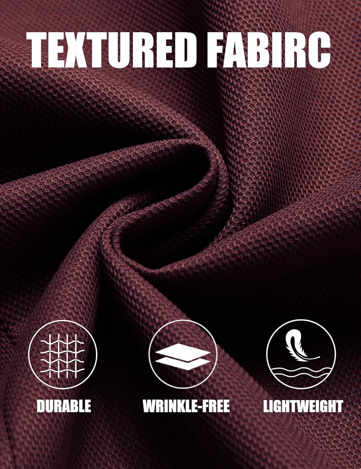 imageCOOFANDY Mens Casual Blazer Slim Fit Lightweight Sport Coat Two Button Suit JacketRed