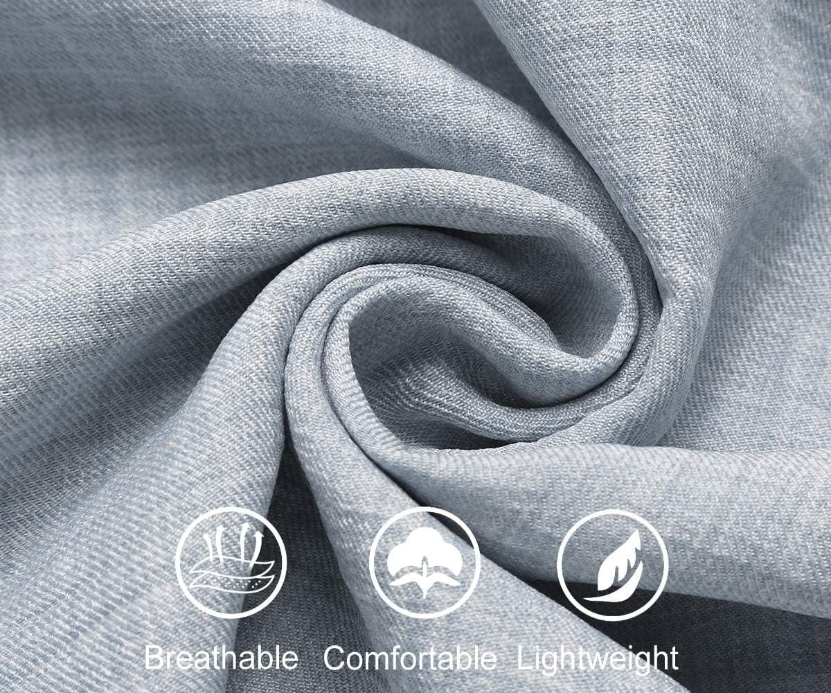 imageCOOFANDY Mens Casual Button Down Shirts Short Sleeve Textured Summer Beach ShirtLight Grey