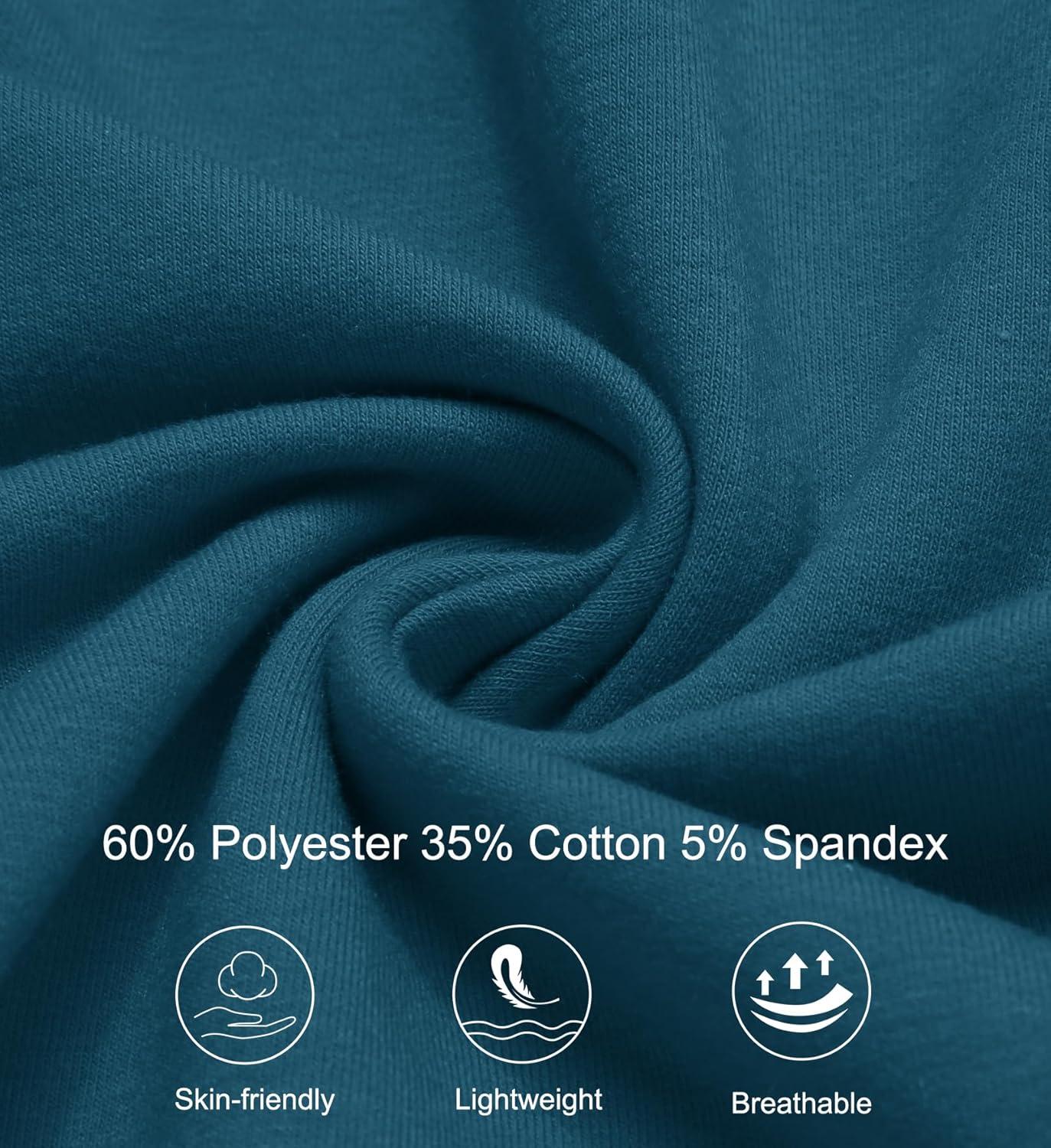 imageCOOFANDY Mens Cotton Sweatpants Open Bottom Lounge Pants Lightweight Casual Jogger Pants with PocketsNavy Ocean Blue