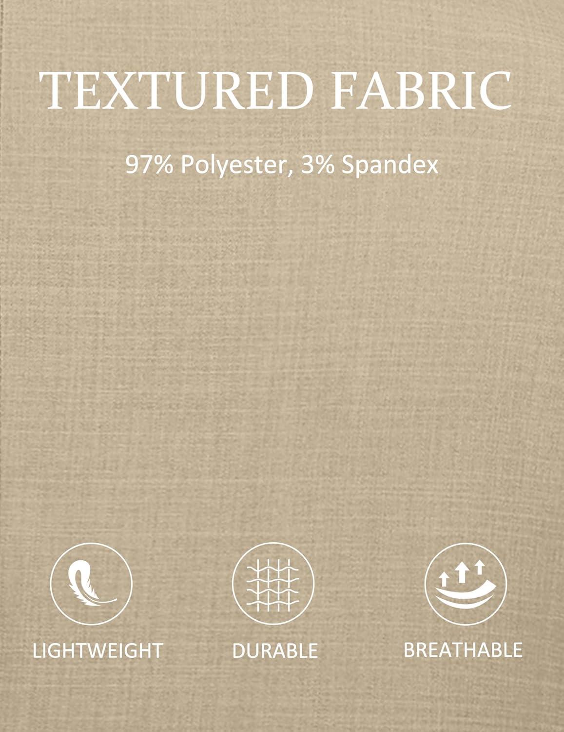 imageCOOFANDY Mens Linen Casual Blazer Slim Fit Sport Coat Two Button Summer Suit Jacket Lightweight Business Sport JacketKhaki