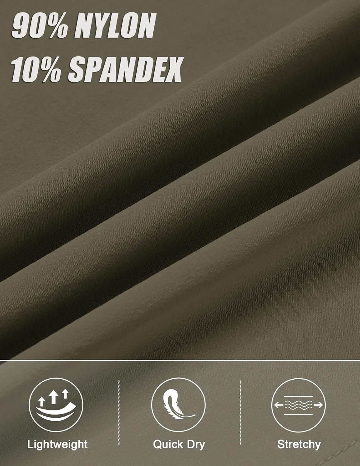 imageCOOFANDY Mens Running Athletic Shorts 5 Inch 2 Pack Gym Workout Shorts Fitted Exercise Hiking Shorts with Zipper Pocket01army GreenBlack