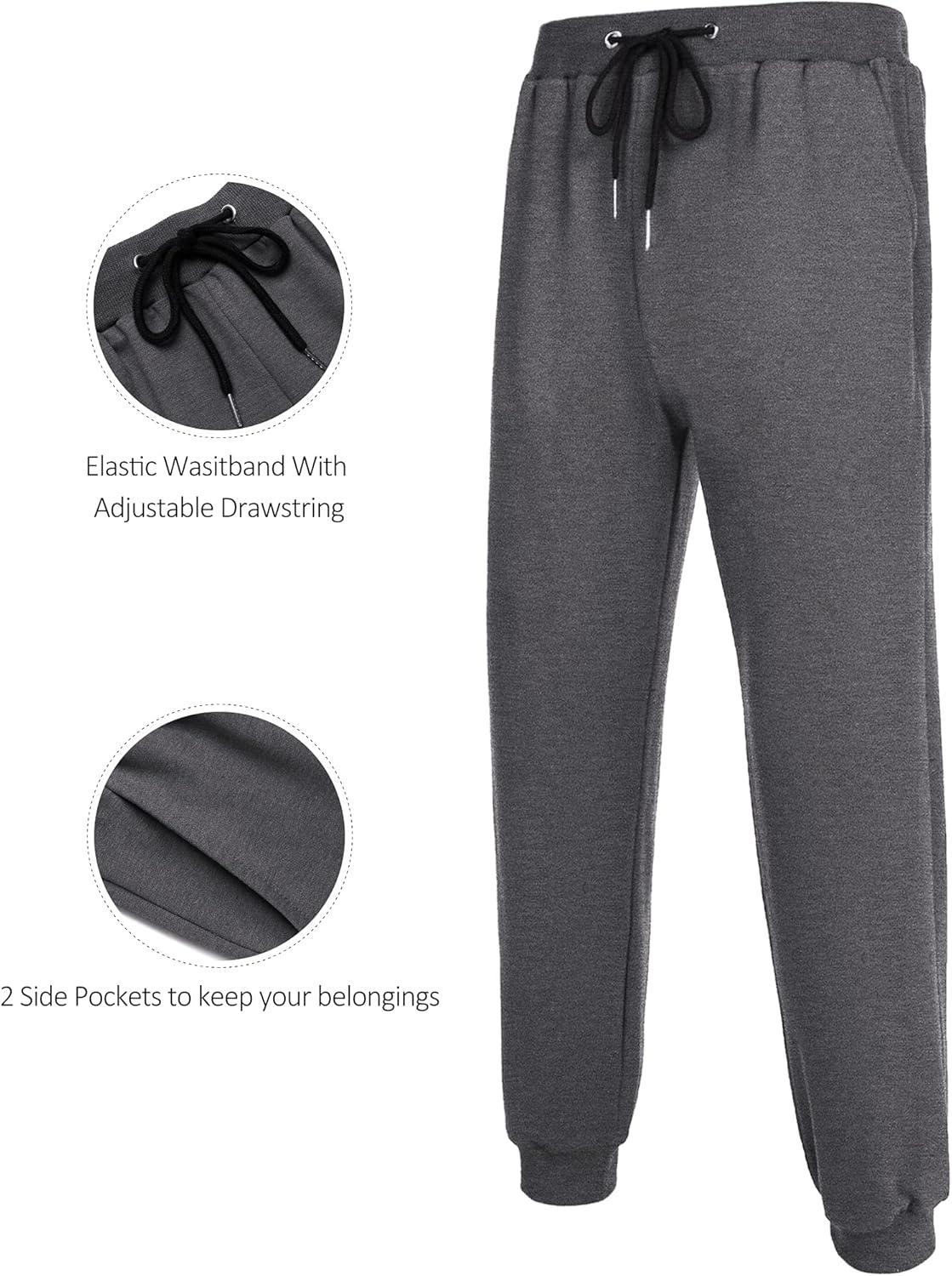 imageCOOFANDY Mens Tracksuit 2 Piece Hooded Athletic Sweatsuits Casual Running Jogging Sport Suit SetsDark Grey