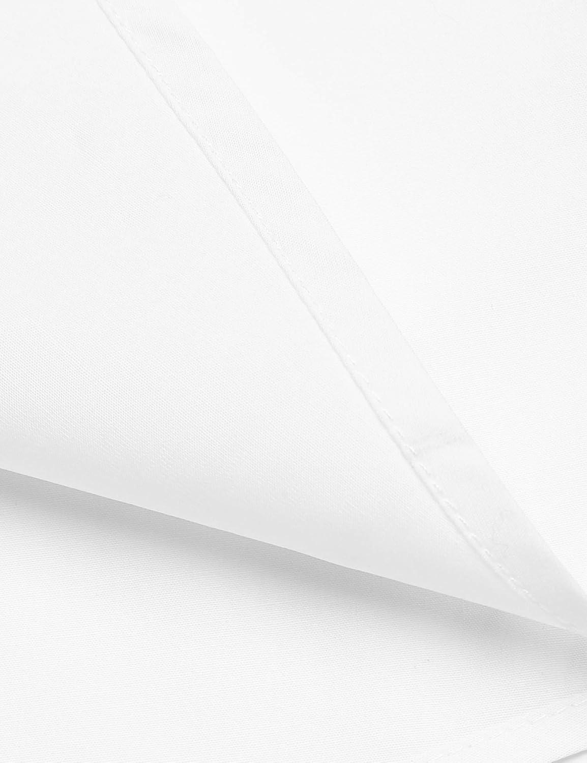 imageCOOFANDY Mens Western Cowboy Shirt Embroidered Button Down Long Sleeve ShirtsWhitepattern1