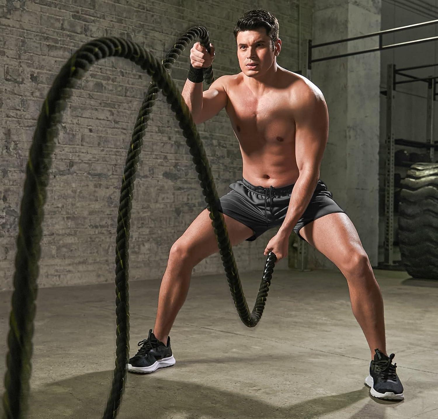 imageCOOFANDY Mens Workout Gym Shorts Lightweight Bodybuilding Training Jogger Running Athletic Shorts with Pockets