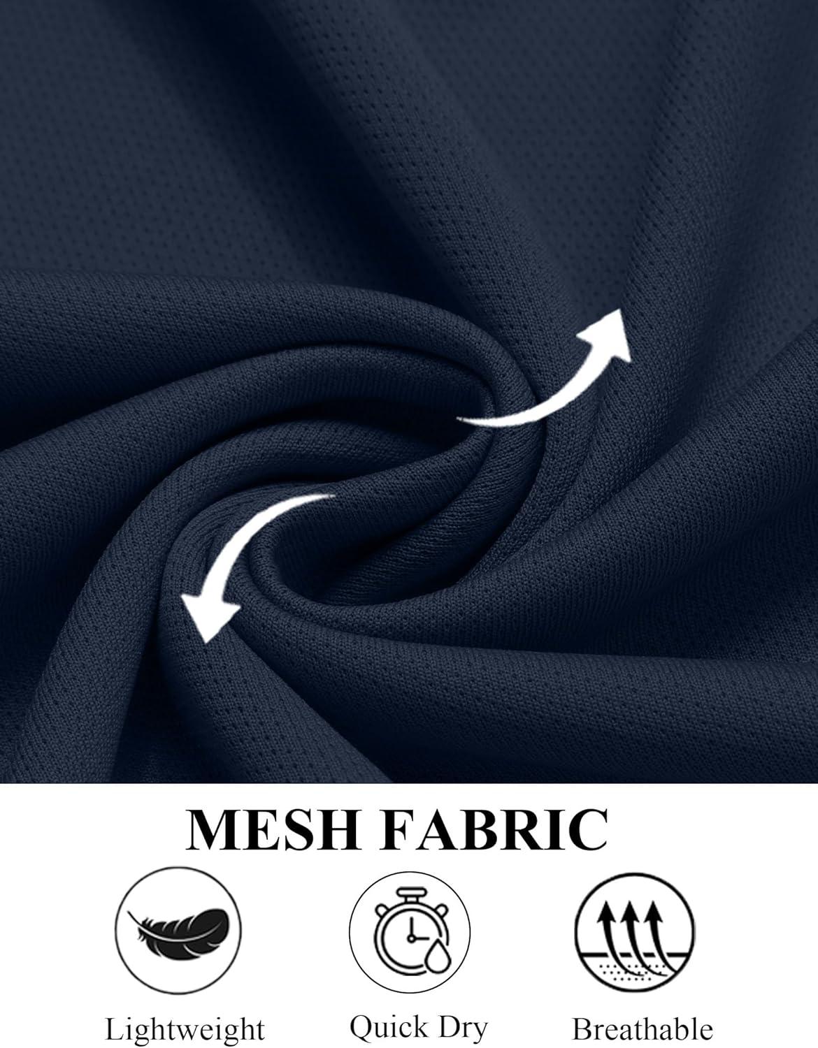 imageCOOFANDY Mens Workout Gym Shorts Mesh Athletic Shorts Lightweight Quick Dry Training Short Pants with PocketsNavy Blue1 Pack of 1