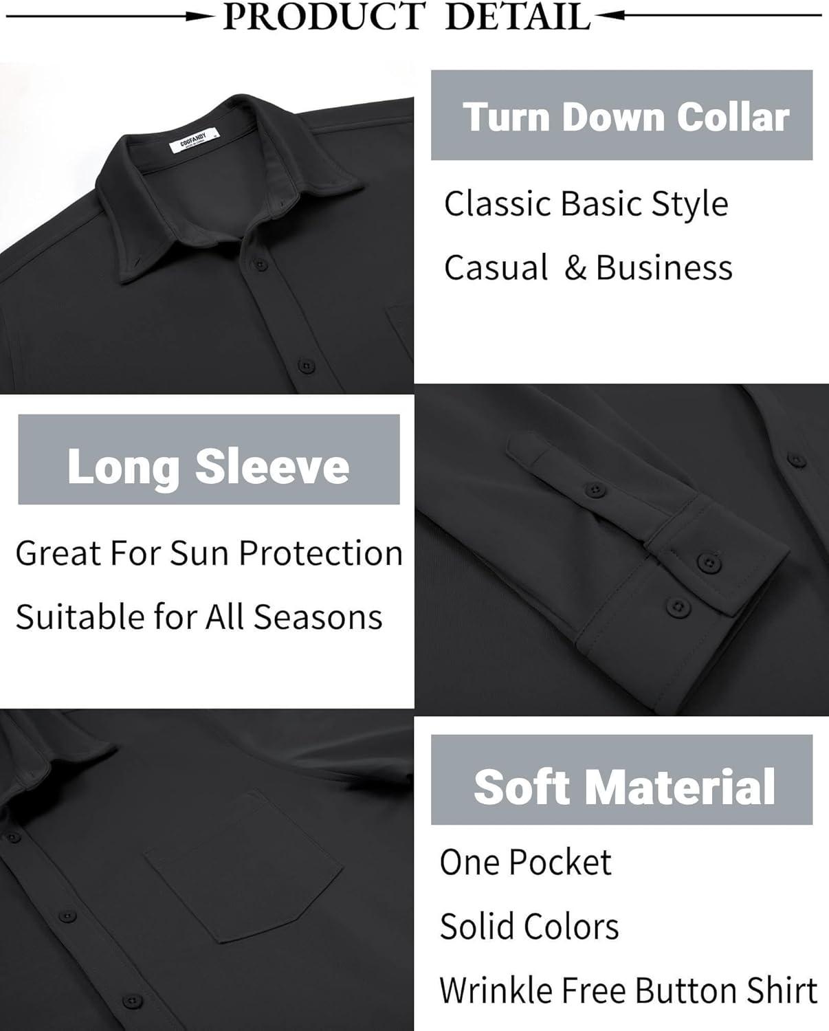 imageCOOFANDY mens CasualBlack