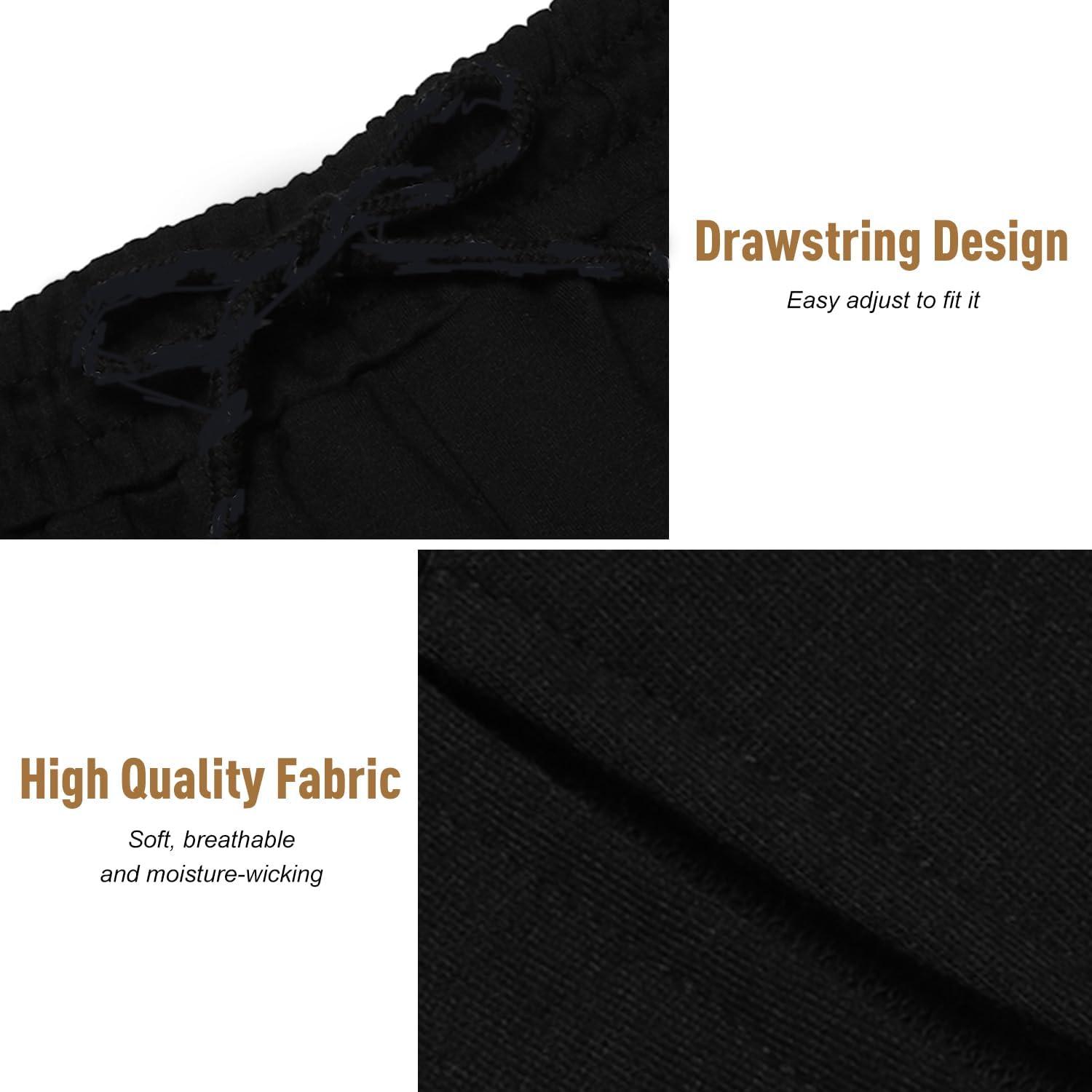 imageCOOFANDY mens2 Pack BlackArmy Green