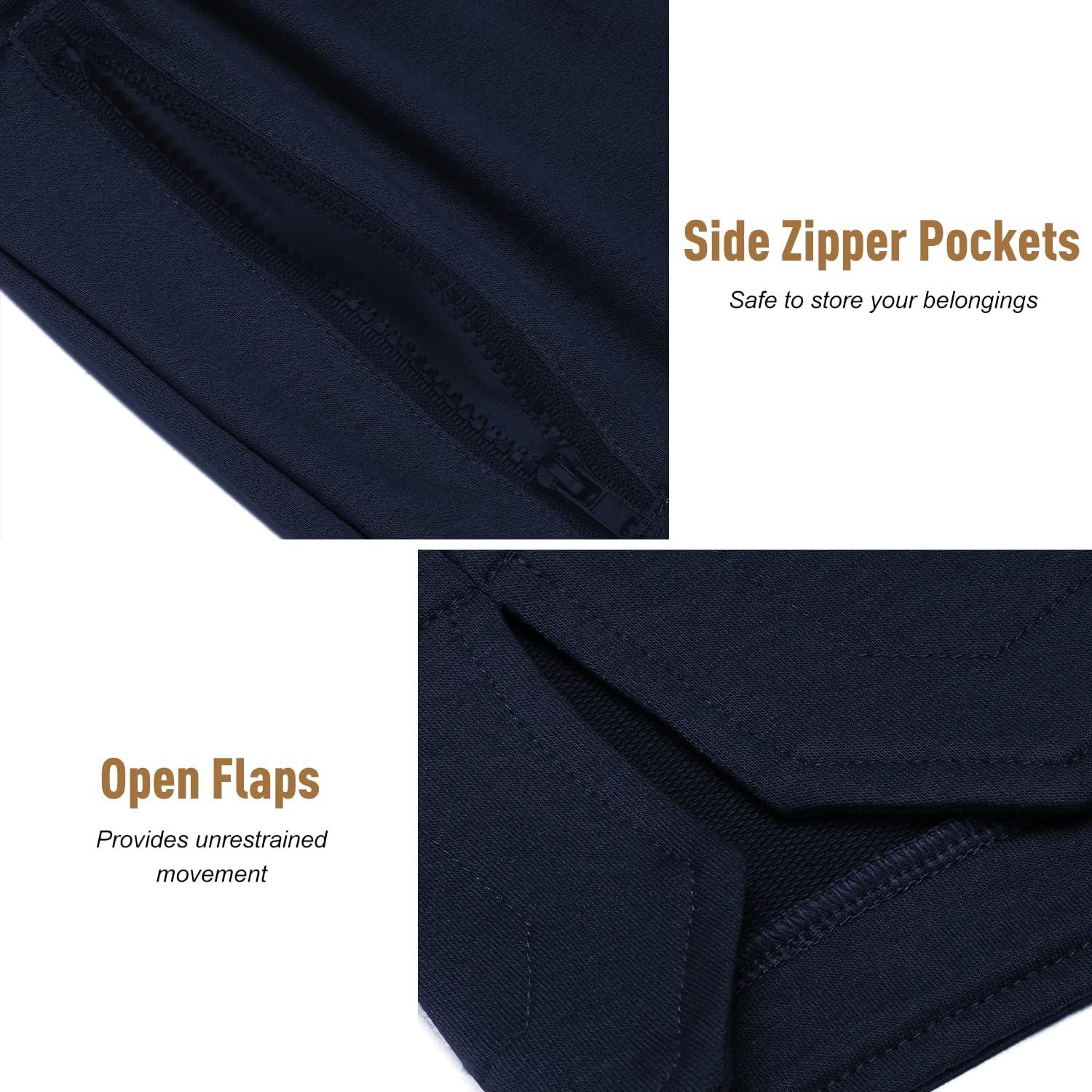 imageCOOFANDY mens2 Pack Navy BlueDark Grey