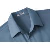 COOFANDY Big & Tall Dress Shirts for Men Short Sleeve Button Down Casual Shirts(Grey Blue)