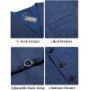COOFANDY Men Casual Suit Vest Formal Dress Vest Slim Fit Waistcoat Business Wedding(Royal Blue)