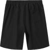 COOFANDY Men Casual Summer Beach Shorts Elastic Waist Drawstring Flat Front Short(Black)