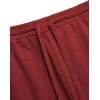 COOFANDY Mens 2 Pack Gym Workout Shorts 7 Inch Quick Dry Athletic Shorts Lightweight Running Shorts with Pockets(Wine Red/Black)