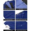 COOFANDY Men’s 2 Piece Suit Slim Fit One Button Tuxedo Jacket Pants for Wedding Prom Business(Royal Blue)