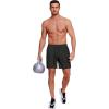 COOFANDY Men’s 2 in 1 Running Shorts 2 Pack Athletic Shorts Quick Dry Gym Training Workout Shorts with Pockets(Black/Navy Blue)