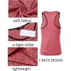 COOFANDY Men’s 3 Pack Gym Tank Tops Y-Back Workout Muscle Tee Sleeveless Fitness Bodybuilding T Shirts(Light Grey/Light Blue/Pink)