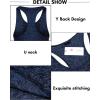 COOFANDY Men’s 3 Pack Gym Tank Tops Y-Back Workout Muscle Tee Training Bodybuilding Fitness Sleeveless T Shirts(3 Pack-black/Navy Blue/Royal Blue)