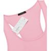 COOFANDY Men’s 3 Pack Tank Tops Cotton Performance Sleeveless Casual Classic T Shirts(Blueyellowpink)