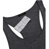COOFANDY Men’s 3 Pack Tank Tops Cotton Performance Sleeveless Casual Classic T Shirts(Light Blue/White/Dark Gray)
