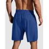 COOFANDY Men’s Beach Shorts 9″ Elastic Waist Drawstring Shorts Lightweight Regular Fit Casual Summer Shorts(Royal Blue)