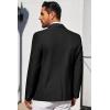 COOFANDY Men’s Blazer Business Suit Jacket Slim Fit Two Button Casual Sport Coats(Black)