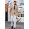 COOFANDY Men’s Blazer Business Suit Jacket Slim Fit Two Button Casual Sport Coats(Khaki)