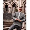 COOFANDY Men’s Blazer Casual Sport Coats Slim Fit One Button Suit Jacket Lightweight Sports Jacket(Grey)