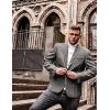 COOFANDY Men’s Blazer Casual Sport Coats Slim Fit One Button Suit Jacket Lightweight Sports Jacket(Grey)