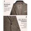COOFANDY Men’s Blazer Casual Sport Coats Slim Fit One Button Suit Jacket Lightweight Sports Jacket(Khaki)