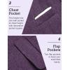 COOFANDY Men’s Blazer Casual Sport Coats Slim Fit One Button Suit Jacket Lightweight Sports Jacket(Purple)