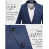 COOFANDY Men’s Blazer Casual Sport Coats Two Buttons Lightweight Suit Jacket(Navy Blue)