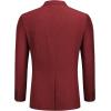 COOFANDY Men’s Blazer Casual Sport Coats Two Buttons Lightweight Suit Jacket(Red)