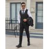 COOFANDY Men’s Business Suit Vests Slim Fit Formal Dress Waistcoat Groomsman Vest For Wedding(Black)