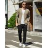 COOFANDY Mens Cardigan Sweaters Long Sleeve V Neck Cardigans Lightweight Knitted Button Down Sweaters with Pockets(Khaki)