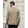 COOFANDY Mens Cardigan Sweaters Long Sleeve V Neck Cardigans Lightweight Knitted Button Down Sweaters with Pockets(Khaki)