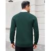 COOFANDY Men’s Cardigan Sweaters with Button Lightweight Casual V Neck Long Sleeve Pockets Knitted Sweater(Green)