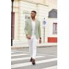 COOFANDY Men’s Casual Blazer Jacket One Button Suit Jackets Lightweight Knit Sport Coat(Green)