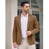 COOFANDY Men’s Casual Blazer Jacket One Button Suit Jackets Lightweight Knit Sport Coat(Khaki)