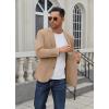 COOFANDY Men’s Casual Blazer Regular Fit Lightweight Two Button Sport Coat Suit Jacket(Khaki)