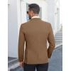 COOFANDY Men’s Casual Blazer Slim Fit Lightweight Sport Coat Two Button Suit Jacket(Brown)