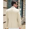 COOFANDY Men’s Casual Blazer Slim Fit Sport Coat Suit Jacket Lightweight Two Button Blazer Jacket(Beige)