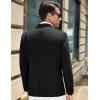 COOFANDY Men’s Casual Blazer Slim Fit Sport Coat Suit Jacket Lightweight Two Button Blazer Jacket(Black)