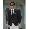COOFANDY Men’s Casual Blazer Slim Fit Sport Coat Suit Jacket Lightweight Two Button Blazer Jacket(Black)