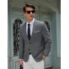 COOFANDY Men’s Casual Blazer Slim Fit Sport Coat Suit Jacket Lightweight Two Button Blazer Jacket(Grey)