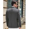 COOFANDY Men’s Casual Blazer Slim Fit Sport Coat Suit Jacket Lightweight Two Button Blazer Jacket(Grey)