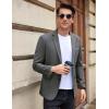 COOFANDY Men’s Casual Blazer Slim Fit Sport Coat Suit Jacket Lightweight Two Button Blazer Jacket(Grey)
