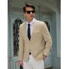 COOFANDY Men’s Casual Blazer Slim Fit Sport Coat Suit Jacket Lightweight Two Button Blazer Jacket(Light Khaki)